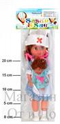 Кукла Доктор с малышом 2 шт. 30см